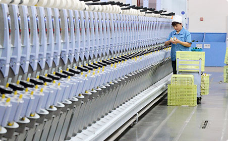 中国造纺织品通过国际物流畅销全世界